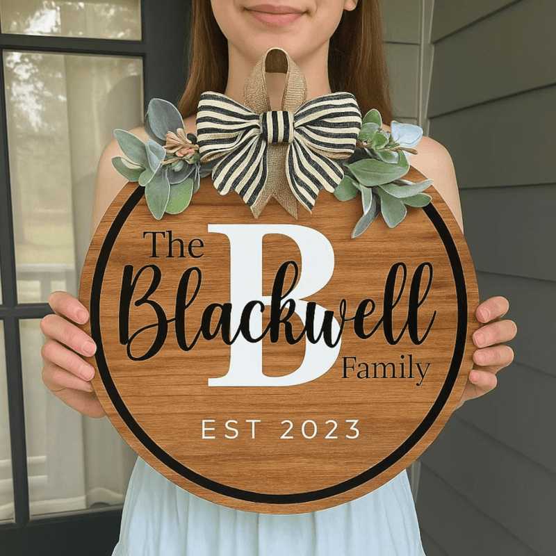 Unique Personalized Personalized Rustic Welcome Sign Customized housewarming gift Gifts for Men by Groovy Guy