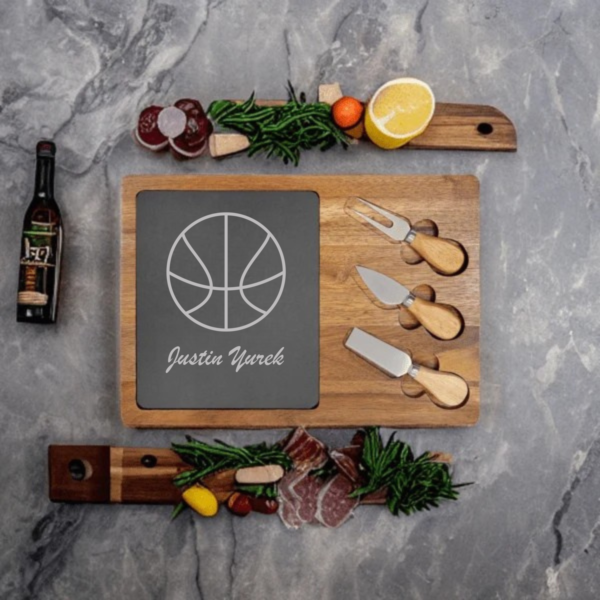 Basketball Charcuterie Board