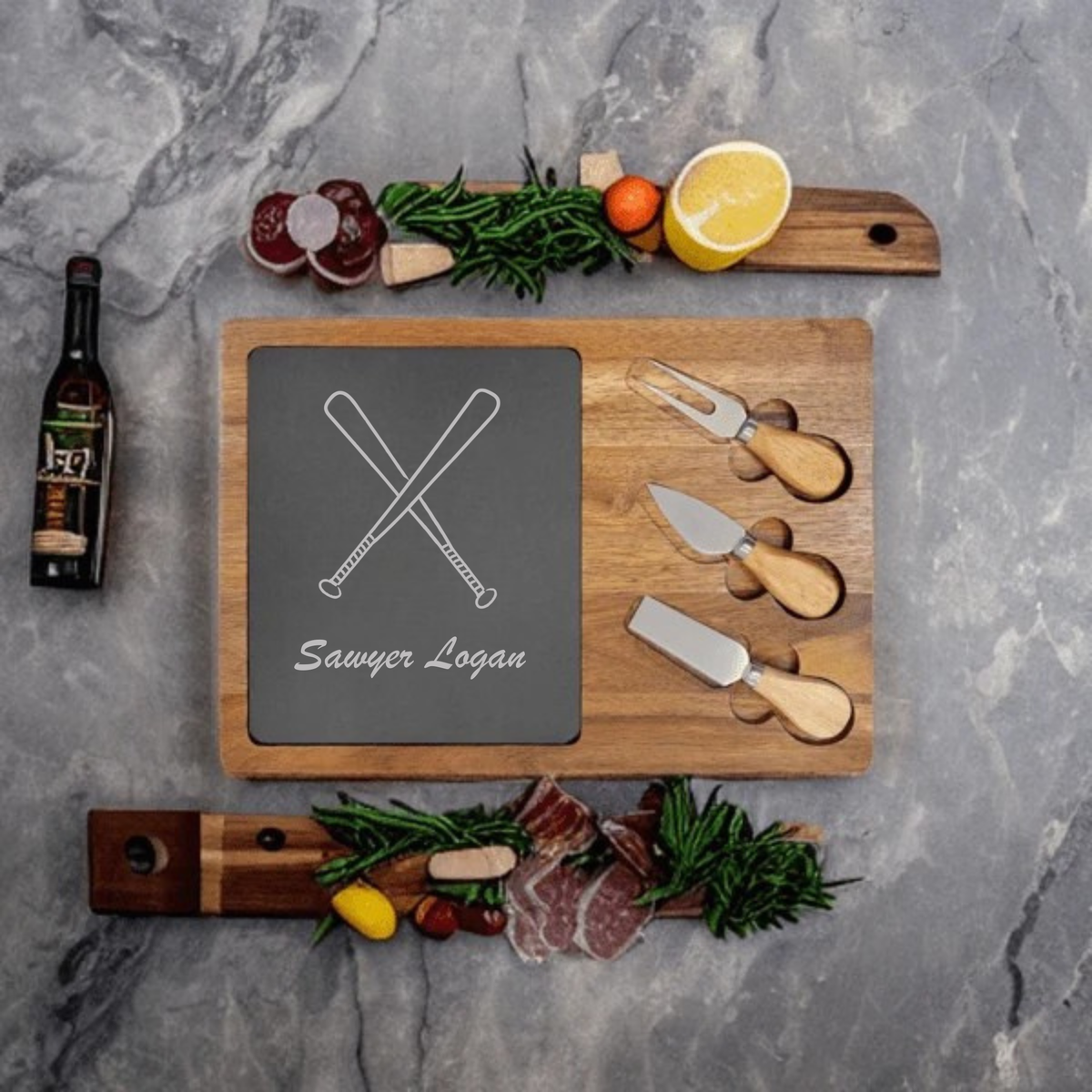 Baseball Charcuterie Board