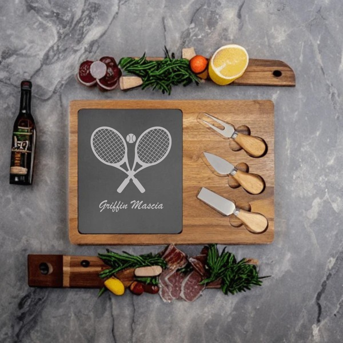 Tennis Charcuterie Board