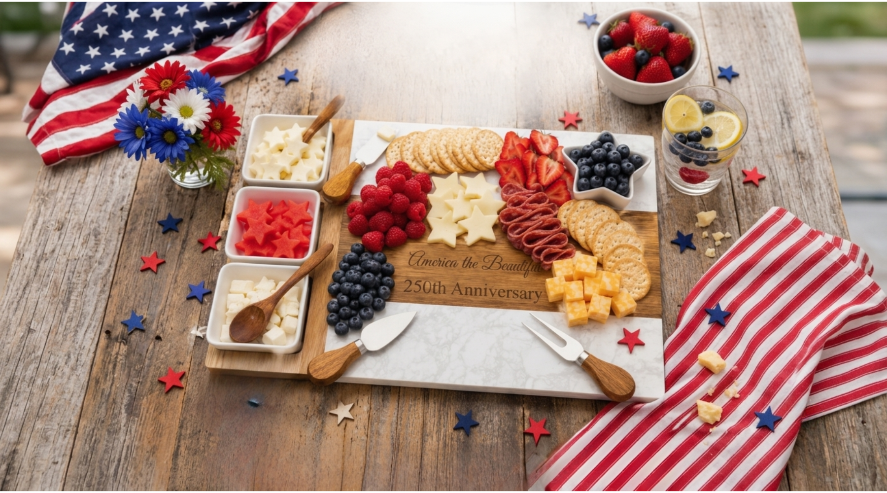 4th of July Charcuterie Board | Willow & Hive