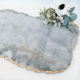 Personalized Marble Charcuterie Board with Gold Edge