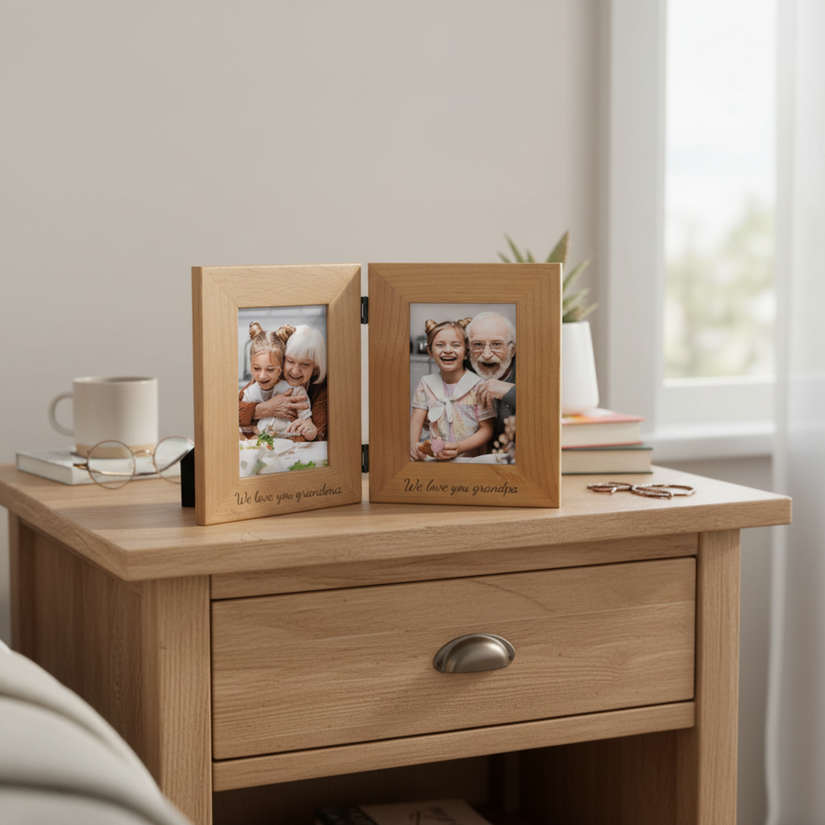 Double Memory Personalized Frame Set