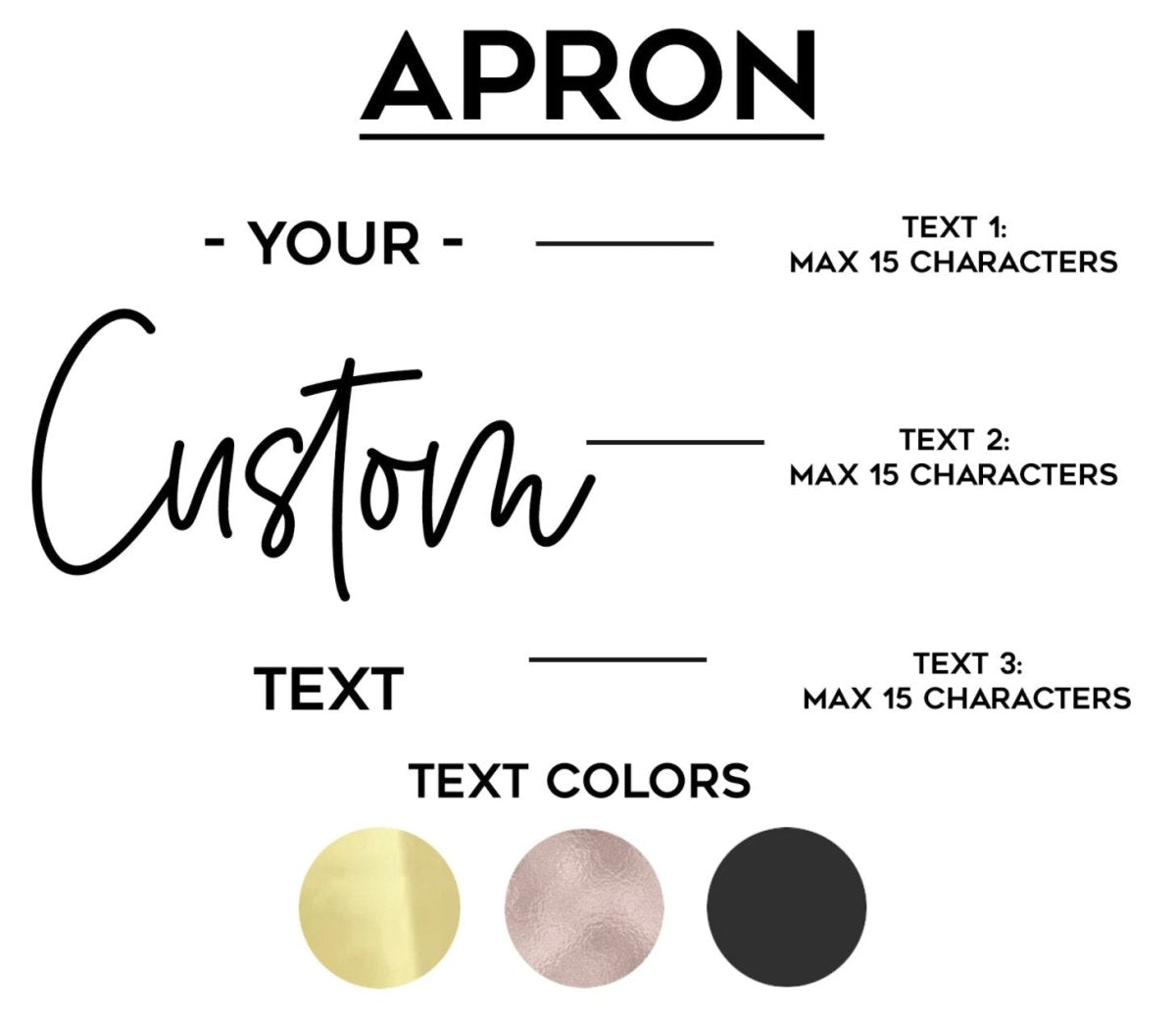 Aprons Personalized Apron