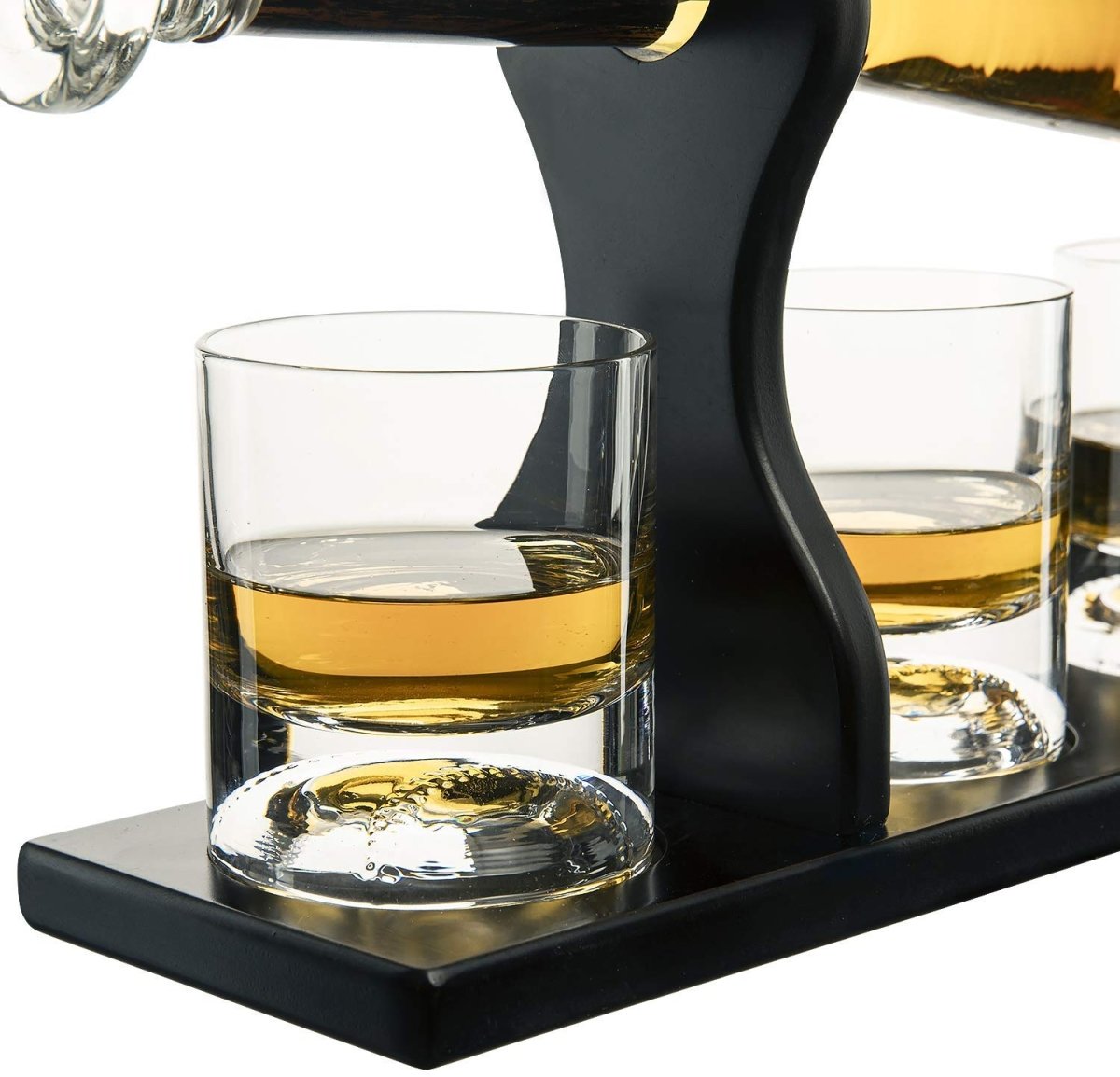 Unique Personalized Personalized Baseball Bat Whiskey Decanter Set Customized Baseball Gifts for Men by Groovy Guy