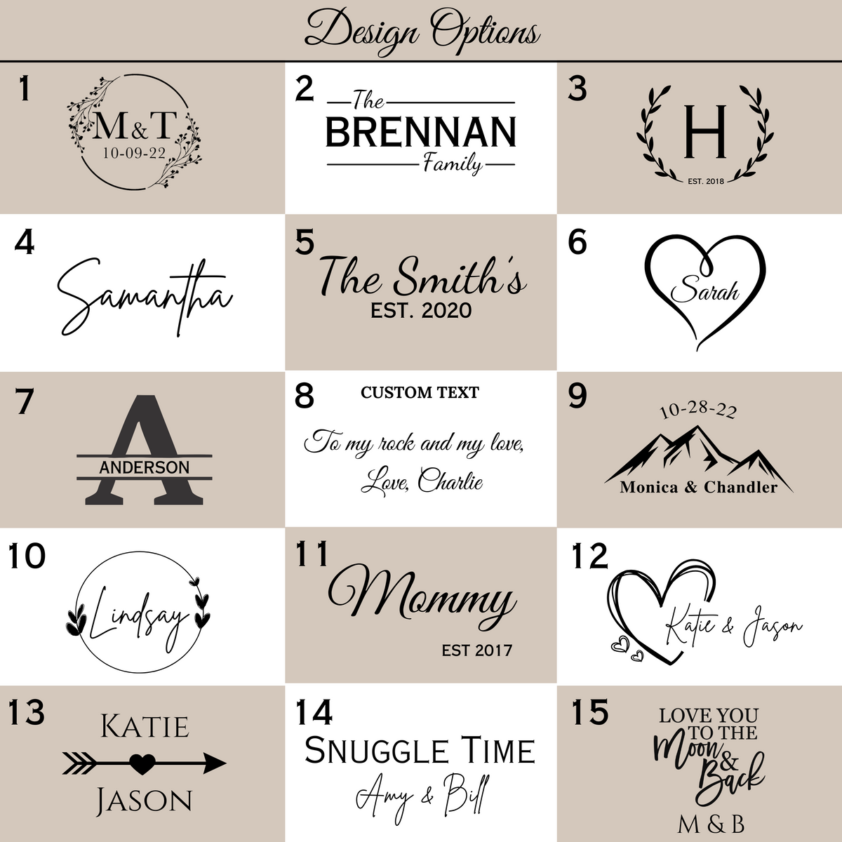 Warm Welcome Sherpa Personalized Blanket