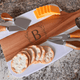 Custom Script Paddle Charcuterie Board