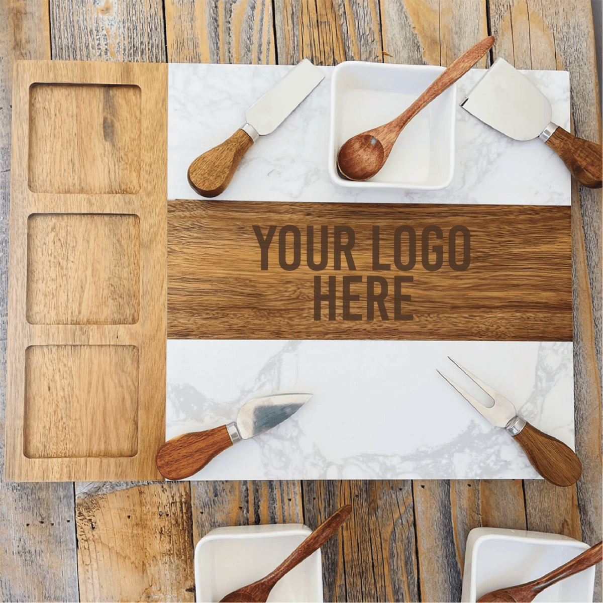 Custom Logo Premium Charcuterie Board