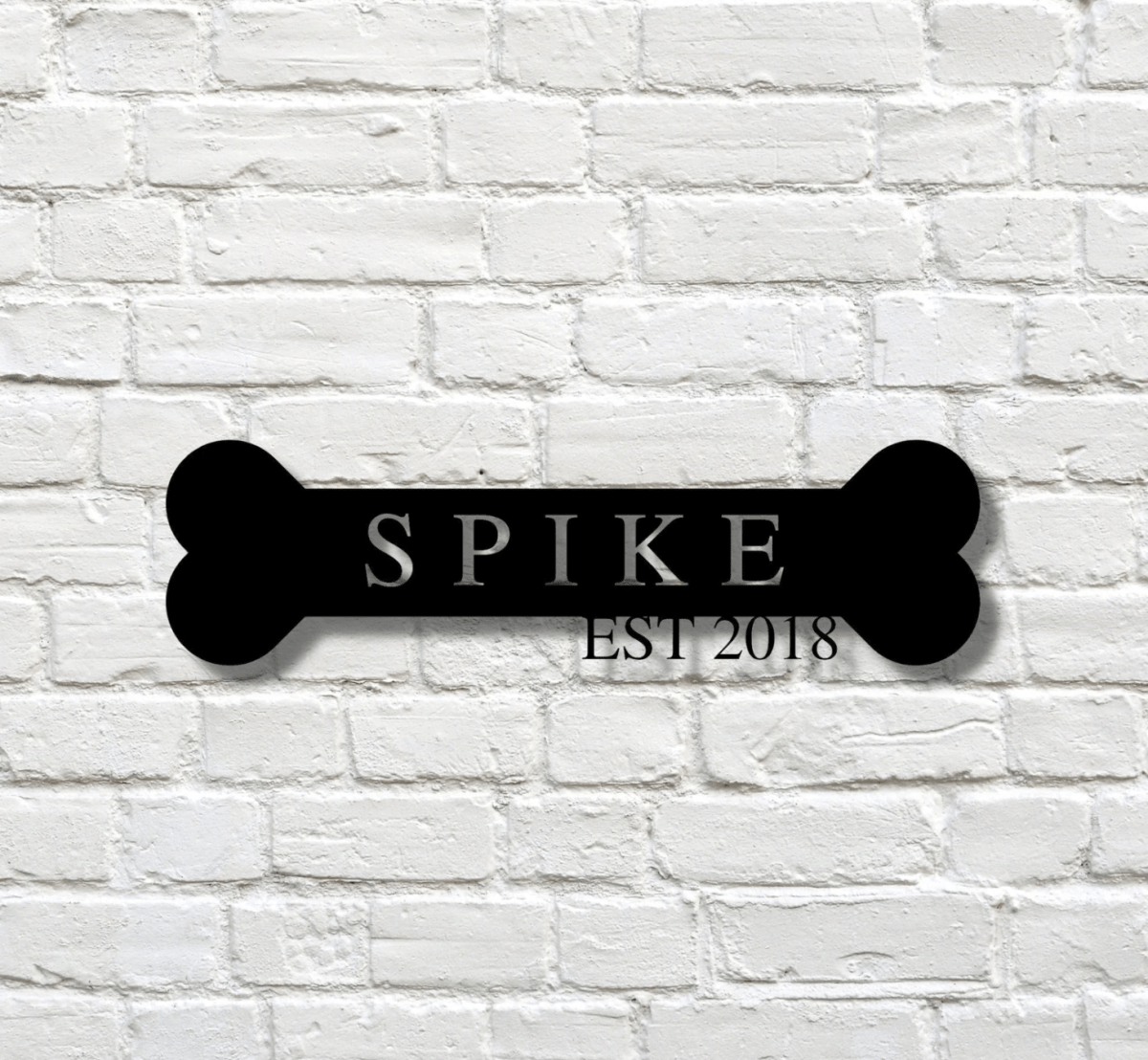 Custom Dog Metal Sign