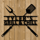 Backyard Barbeque Custom Sign