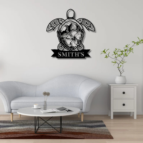 Personalized Outdoor Oasis Metal Sign