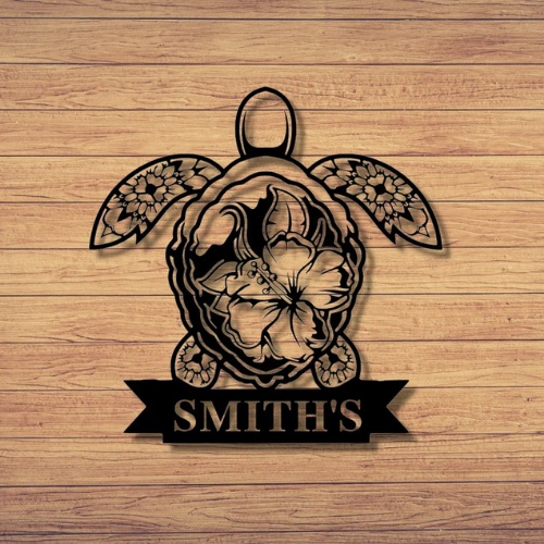 Personalized Outdoor Oasis Metal Sign