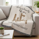 Family Crossword Woven Blanket