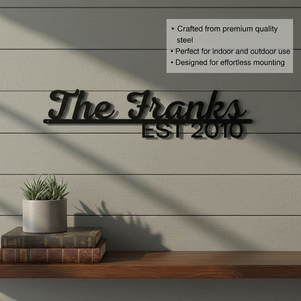 Man Cave Sign Personalized Willow and Hive