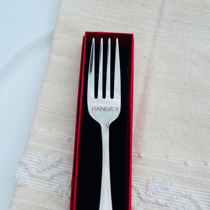 Personalized Custom Engraved Fork for her, Customized Gifts for Women by Groovy Girl Gifts