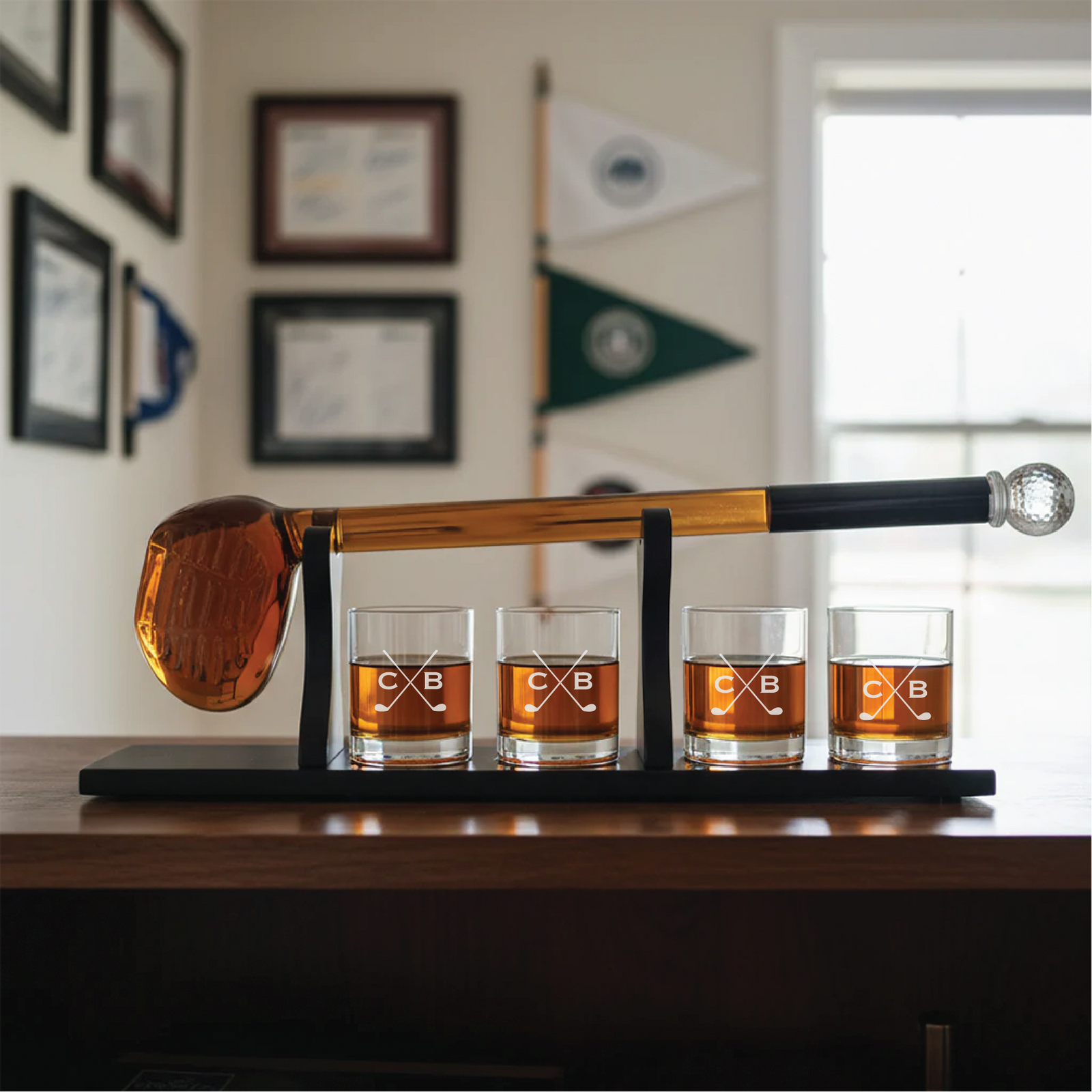 Clubhouse Executive Golf Decanter Set