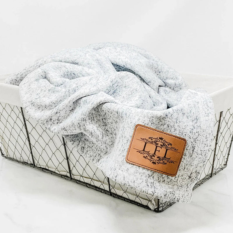 Personalized Sweater Fleece Personalized Blanket for her, Customized Gifts for Women by Groovy Girl Gifts