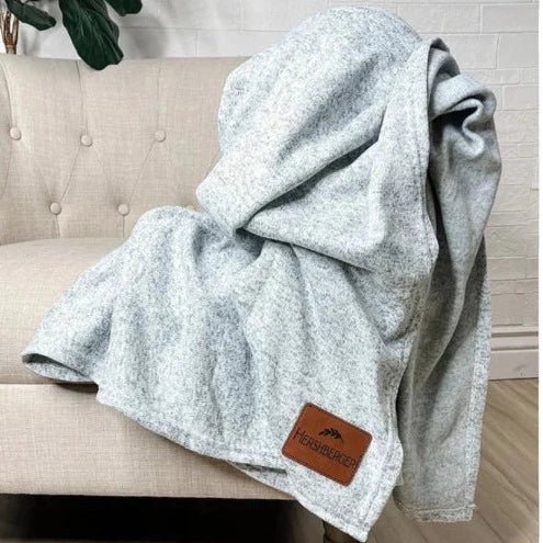 Personalized Sweater Fleece Personalized Blanket for her, Customized Gifts for Women by Groovy Girl Gifts