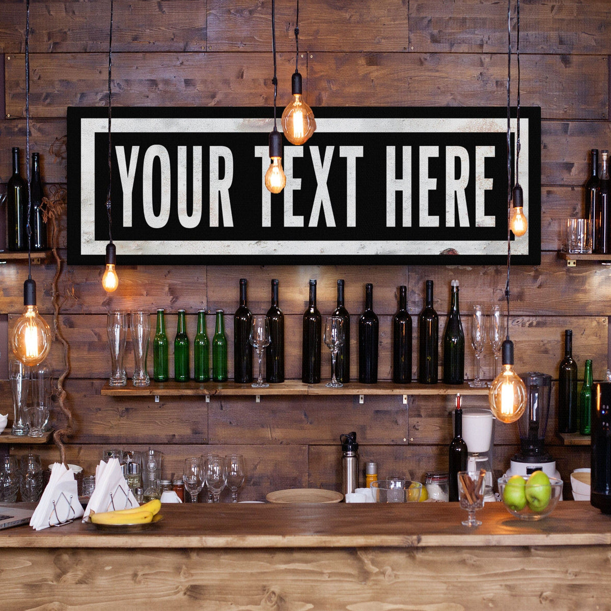 Marquee Personalized Canvas