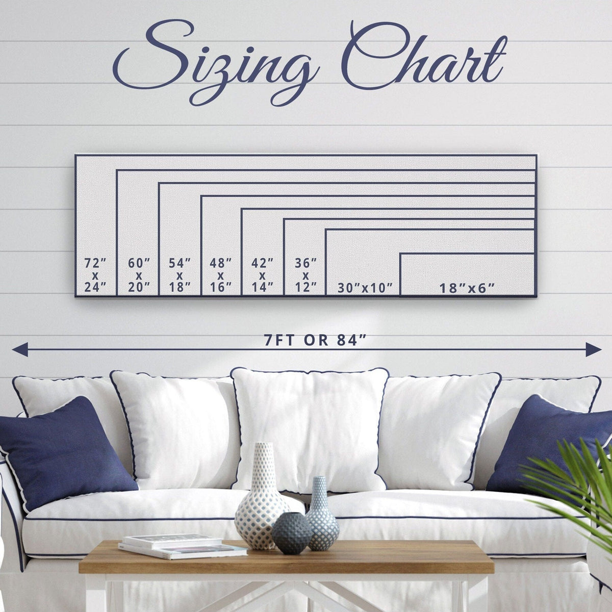 Personalized Canvas Ski Lodge Sign