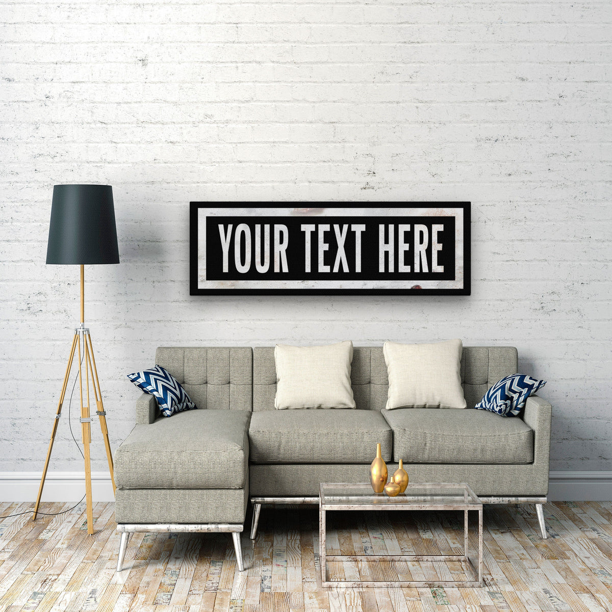 Marquee Personalized Canvas