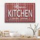 Tin Roof Kitchen Canvas Sign