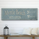 Personalized Hometown Canvas Sign