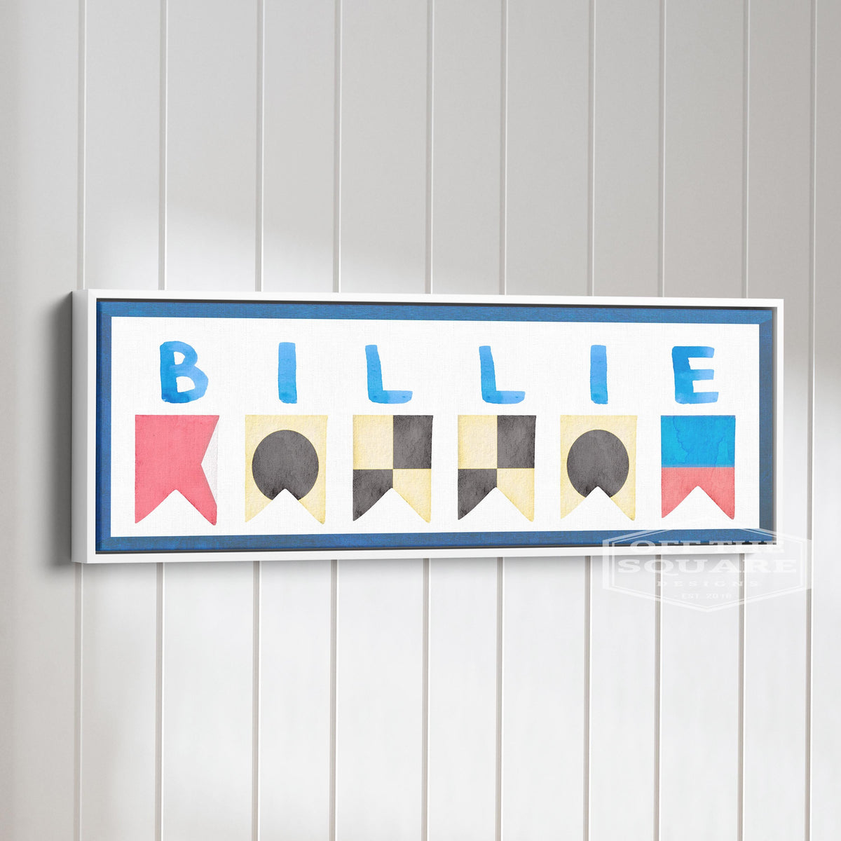 Signal Cove Name Canvas