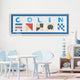 Signal Cove Name Canvas