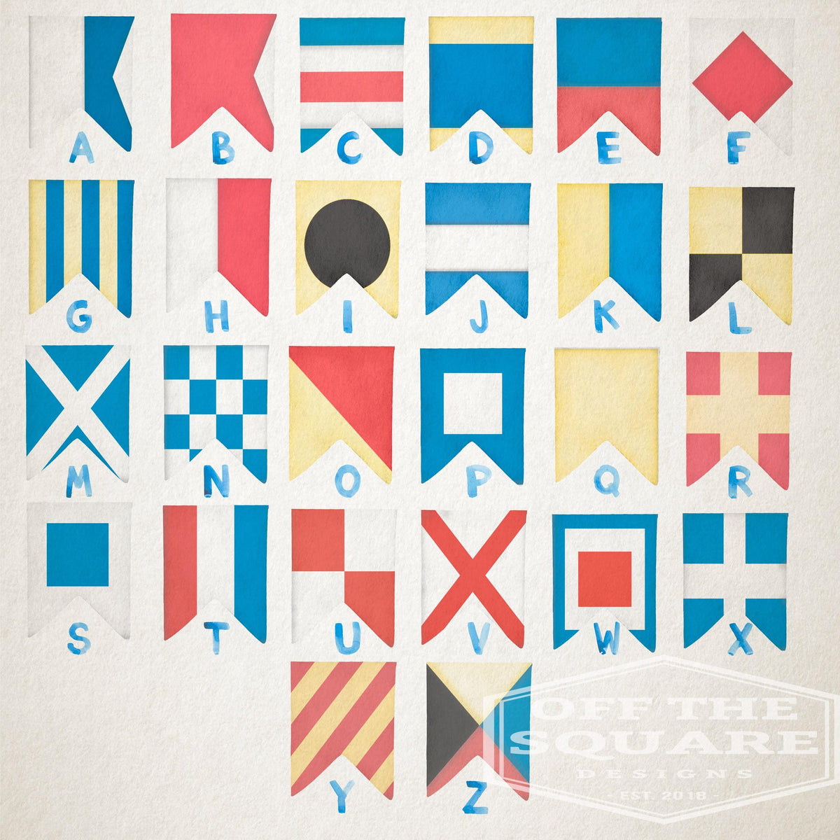 Signal Cove Name Canvas