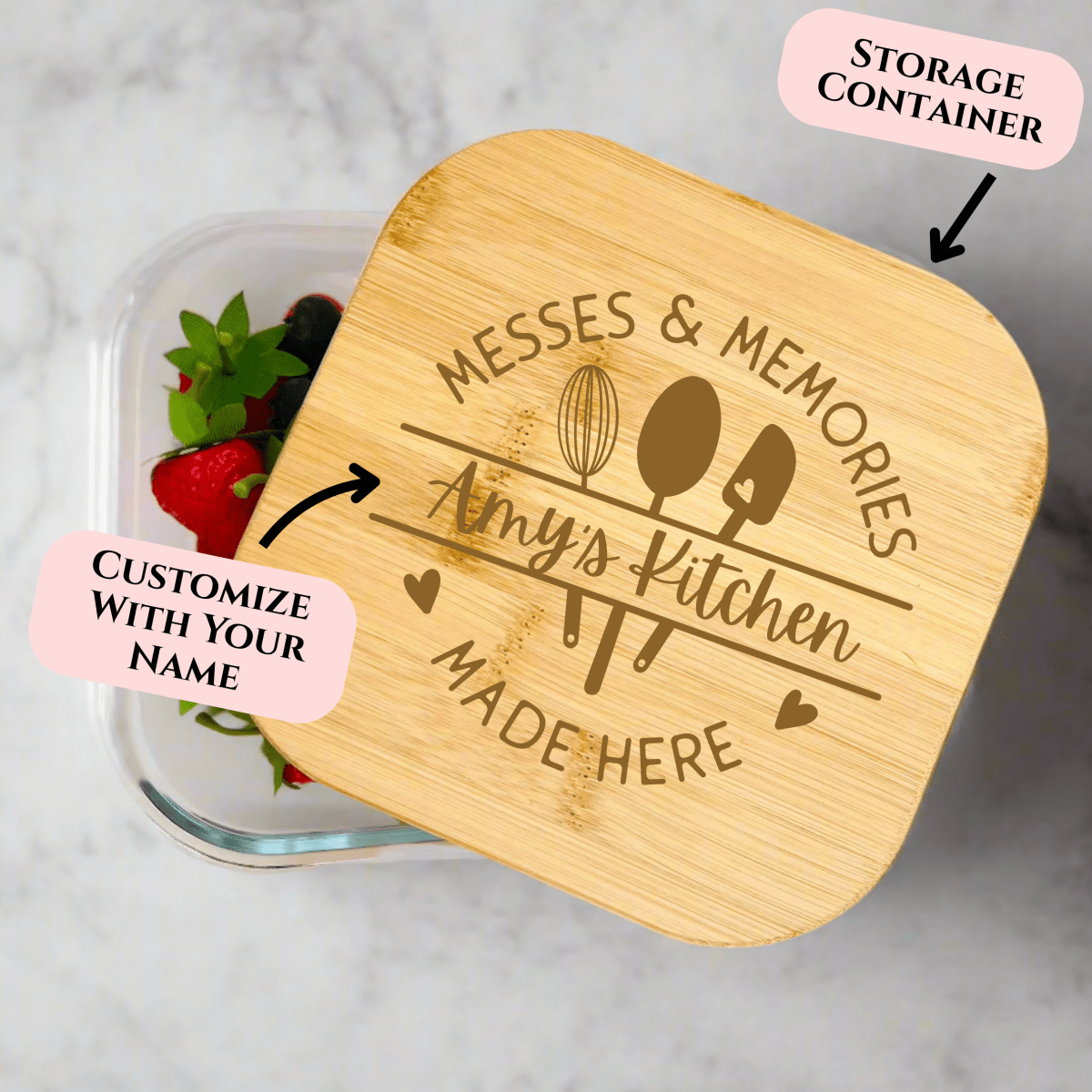 Personalized Culinary Cheers Birthday Gift Set for her, Customized Gifts for Women by Groovy Girl Gifts