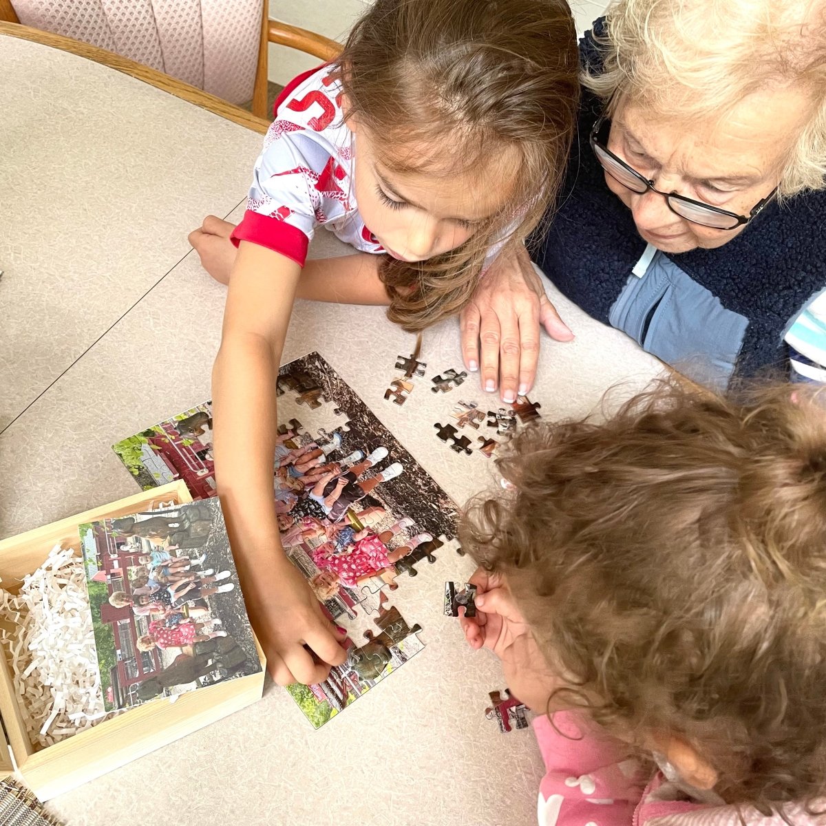 Personalized Photo Puzzle Gift Set