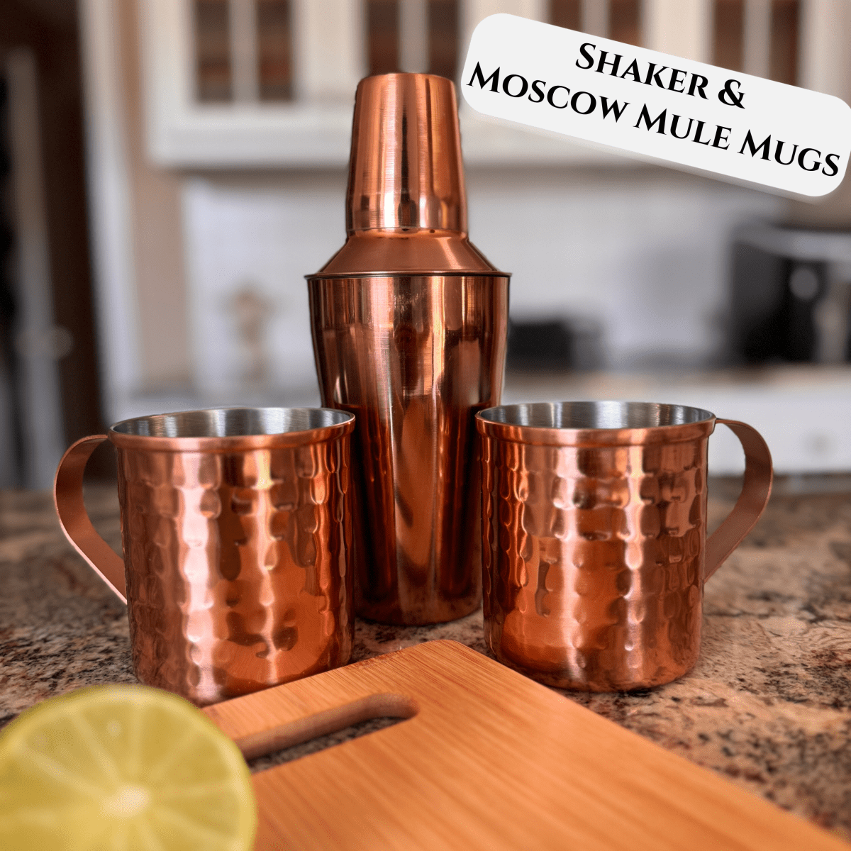 Personalized Copper Bliss Mule Set for her, Customized Gifts for Women by Groovy Girl Gifts