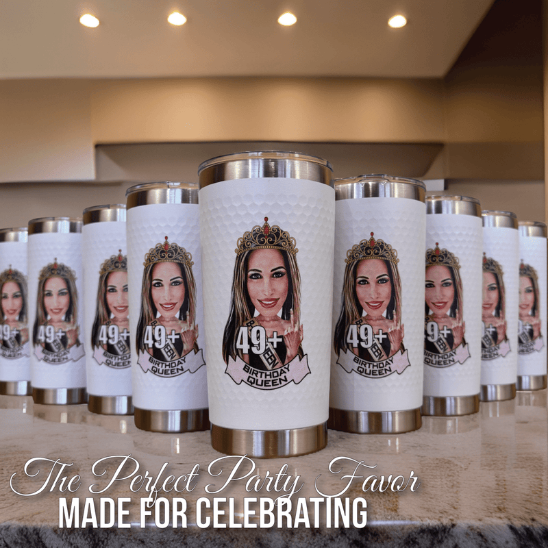 Personalized Birthday Diva Tumbler for her, Customized Gifts for Women by Groovy Girl Gifts