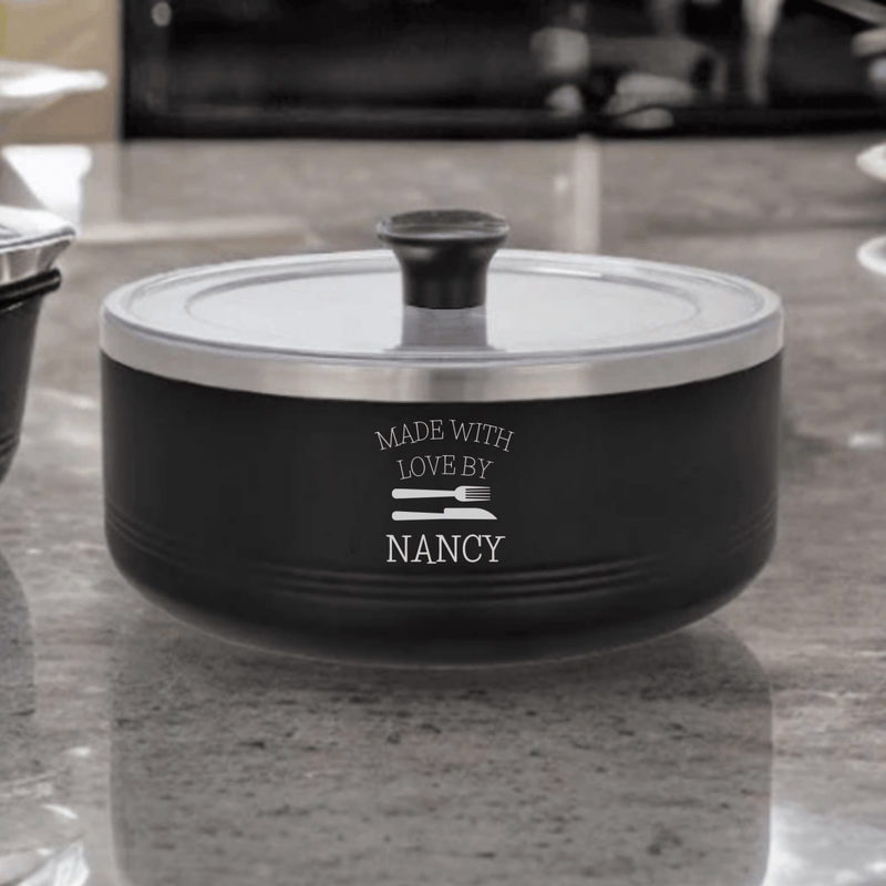 Personalized Personalized Cookware Serving Dish for her, Customized Gifts for Women by Groovy Girl Gifts