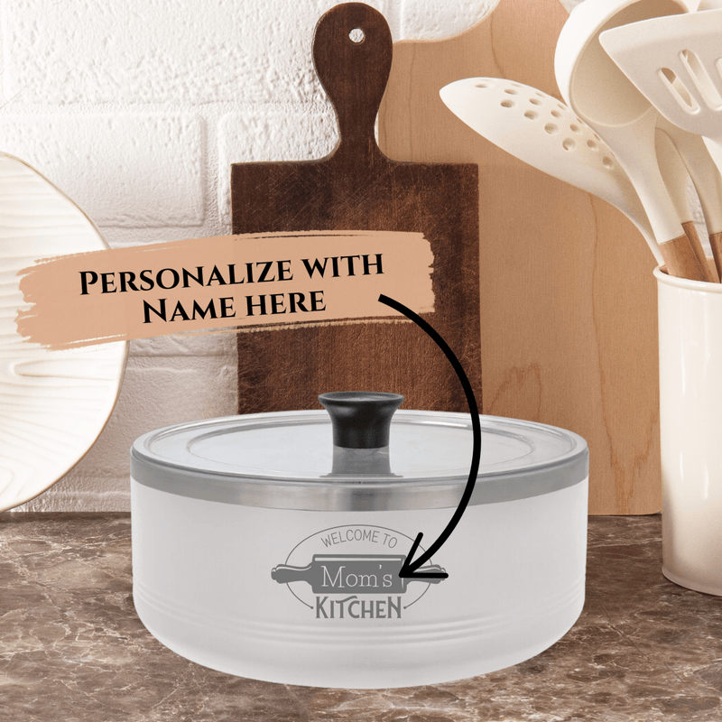 Personalized Personalized Cookware Serving Dish for her, Customized Gifts for Women by Groovy Girl Gifts