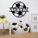 Personalized Soccer Ball Sign