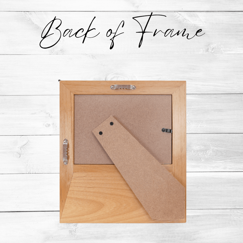 Personalized Memories Etched in Wood Frame for her, Customized Gifts for Women by Groovy Girl Gifts