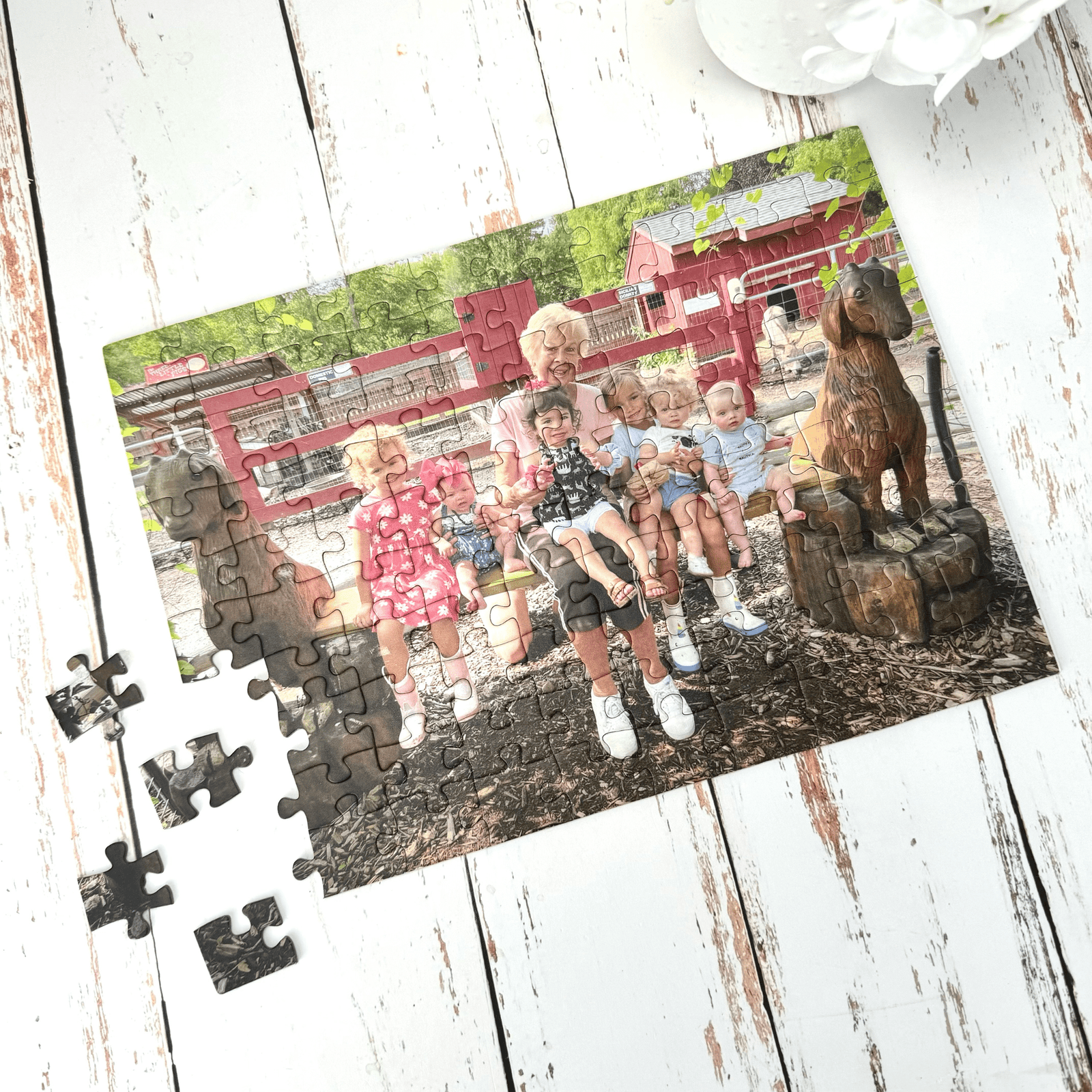 Personalized Photo Puzzle Gift Set