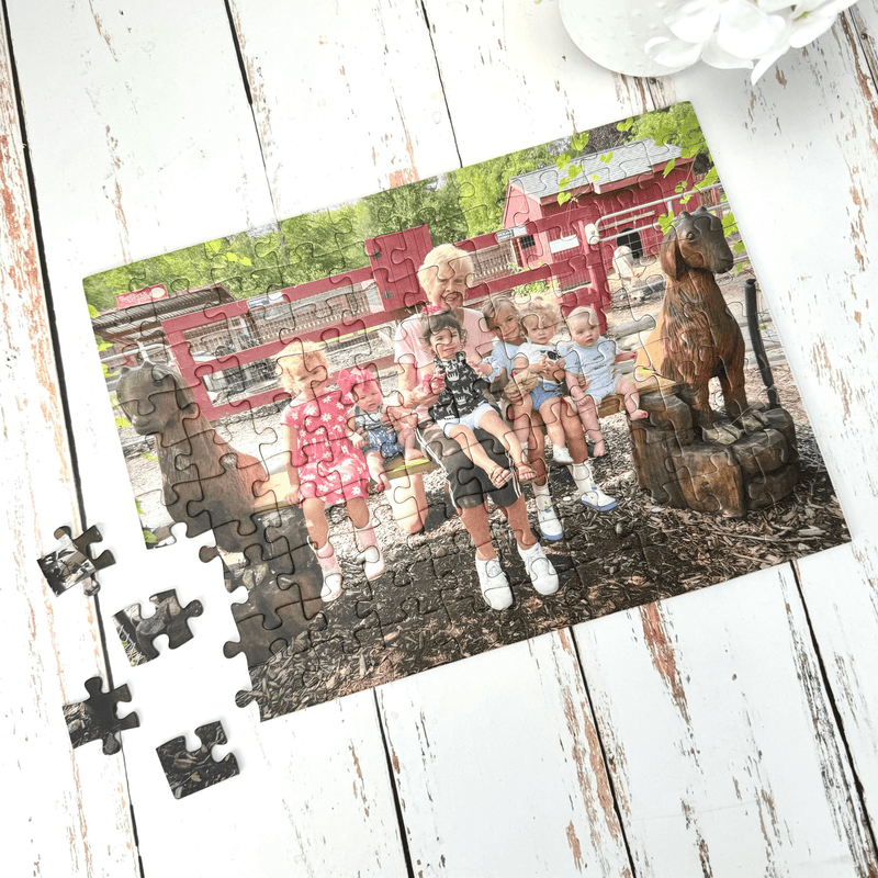 Personalized Photo Puzzle Gift Set