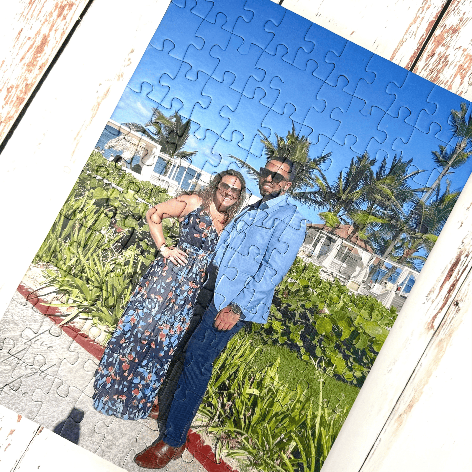 Personalized Forever Love Puzzle Keepsake for her, Customized Gifts for Women by Groovy Girl Gifts
