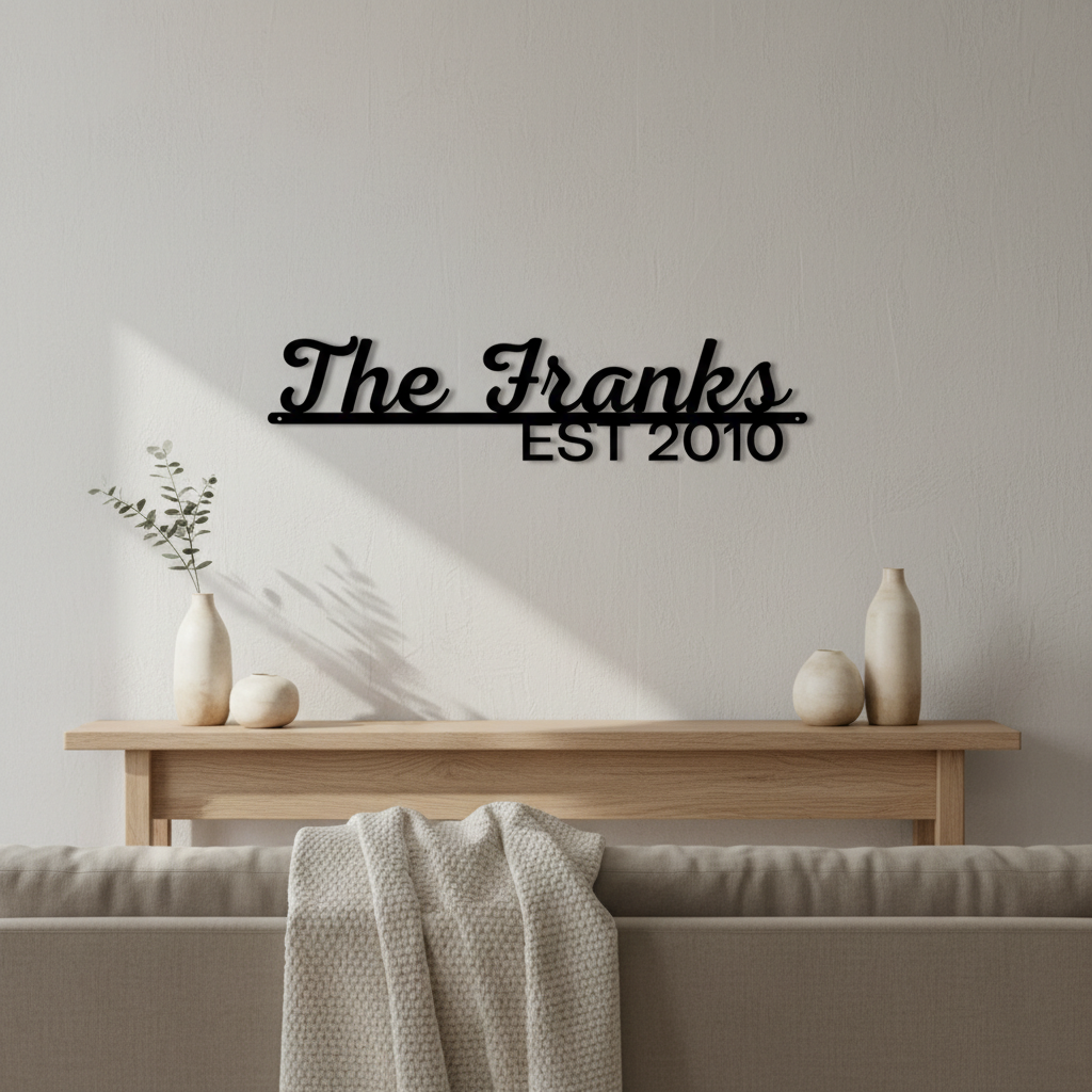 Man Cave Sign Personalized Willow and Hive