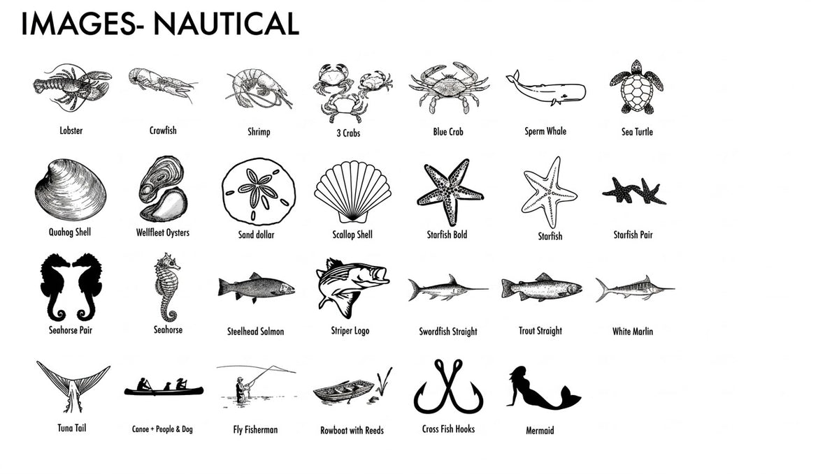 Fish Handled Personalized Cutting Board