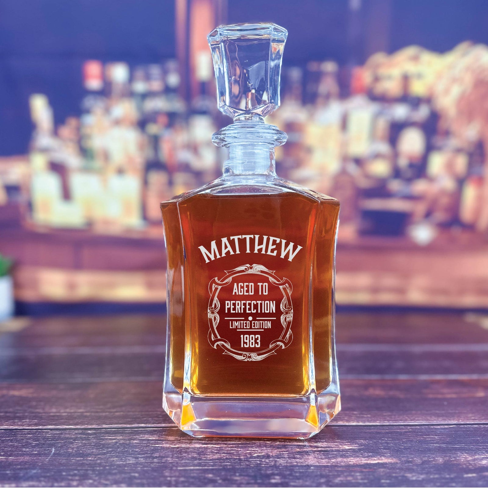 Aged To Perfection Decanter