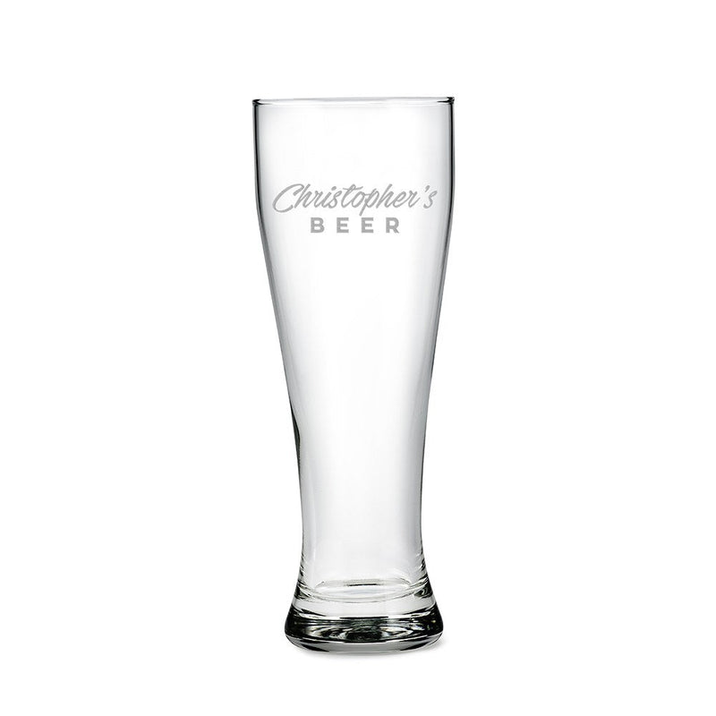 Signature Stout Pilsner Beer Glass