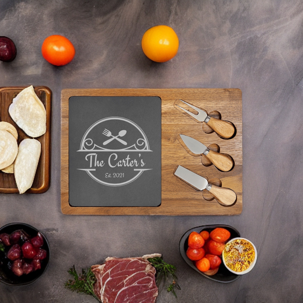 Custom Family Charcuterie Board
