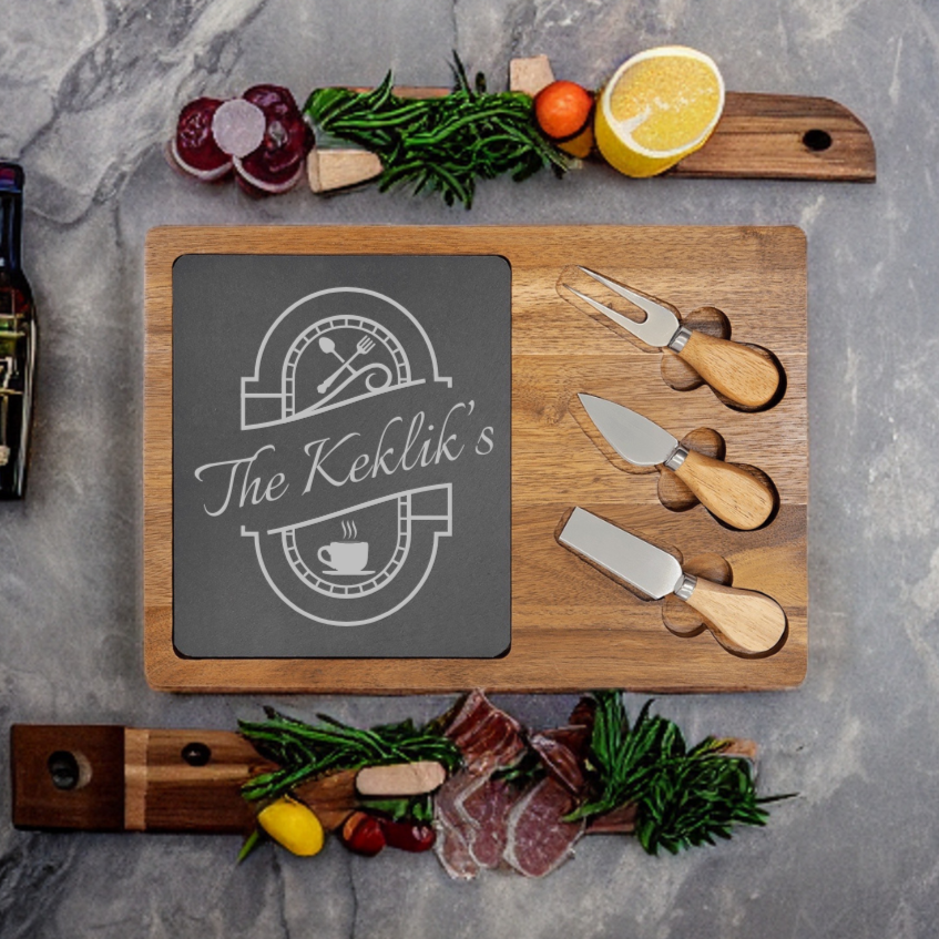 Custom Family Charcuterie Board