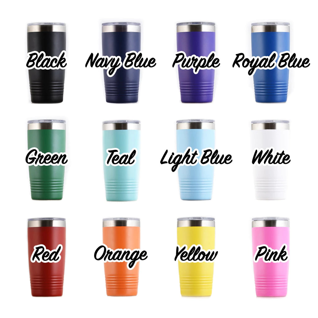 Monogram Travel Coffee Tumbler