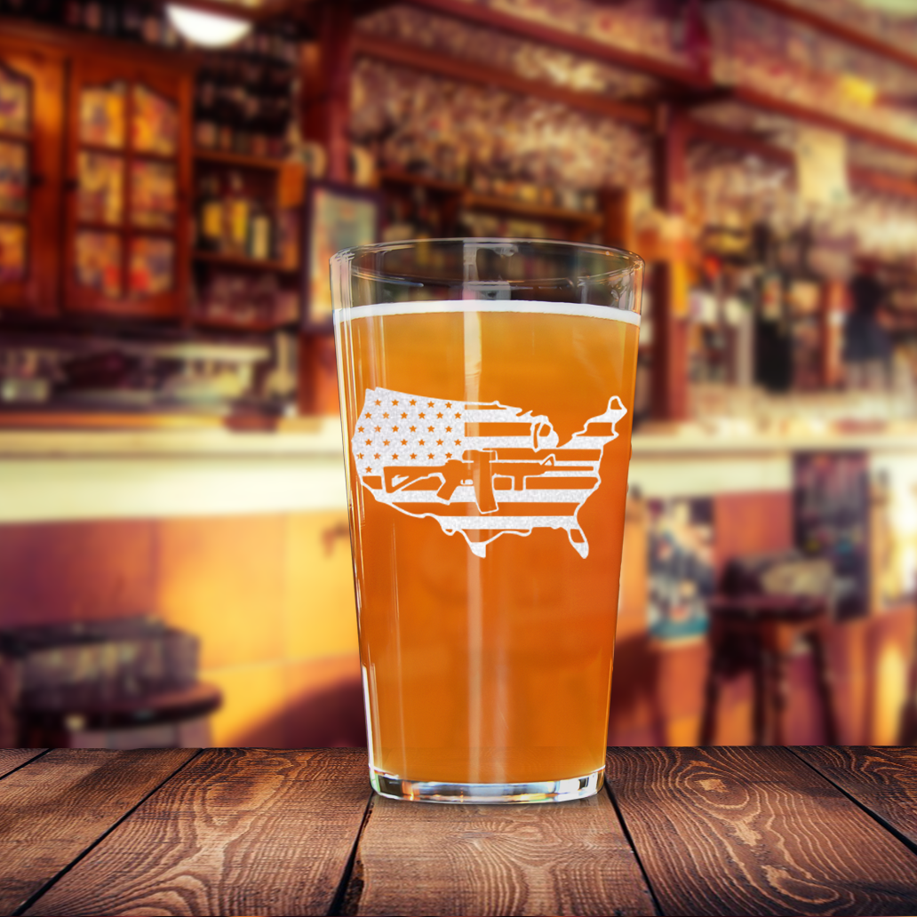 American Rifle Pint Glass