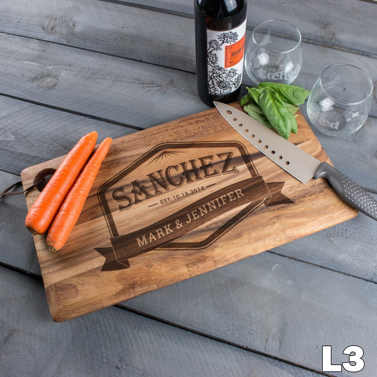 Family Serving Board - Design: L3